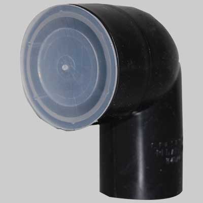 CURVA TECNICA IN 'PE'  Ø 40 x 46 (Morsetto)     WAVIN