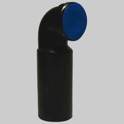 CURVA WC PER VASI SOSPESI  D(90)  D1(90)  L(225)     WAVIN