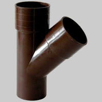 BRAGA 45  ° PVC TESTA DI MORO   EE ? 80     MADE IN ITALY