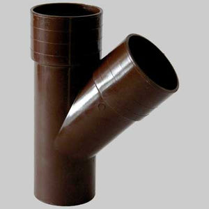 BRAGA 45  ° PVC TESTA DI MORO   EE ? 80     MADE IN ITALY