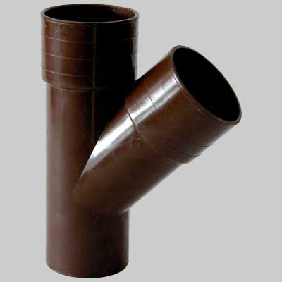 BRAGA 45  ° PVC TESTA DI MORO   EE ? 100     MADE IN ITALY