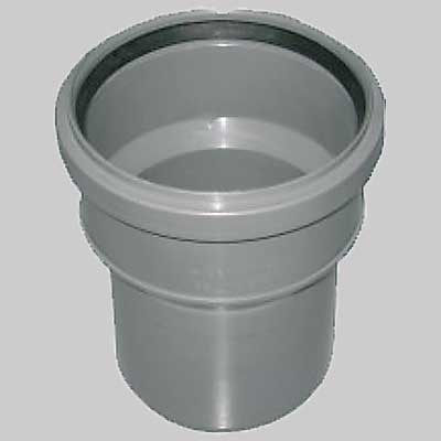 RACCORDO DI PASSAGGIO PVCPP RIDUZIONE  M 90 PP X F 100 c/guarn.     MADE IN ITALY