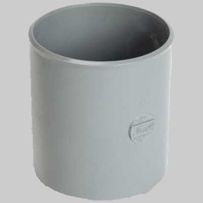 MANICOTTO CON BATTENTE  Ø 100  H 57     NICOLL