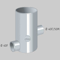 POZZETTO A PAVIMENTO 2 VIE ALTO  10040     NICOLL