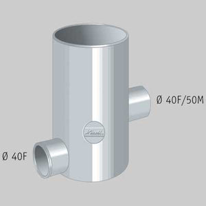 POZZETTO A PAVIMENTO 2 VIE ALTO  10040     NICOLL