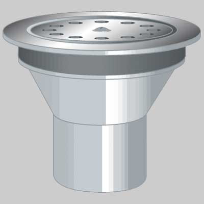 TAPPO CON GRIGLIA  Ø 100     NICOLL