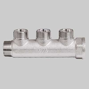 COLLETTORE LINEARE MF 3/4 CROMATO INTERASSE 36 MM  3 Vie     FAR