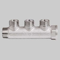 COLLETTORE LINEARE MF 3/4 CROMATO INTERASSE 36 MM  4 Vie     FAR