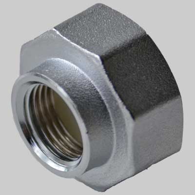 RACCORDO TERMINALE DIRITTO CROMATO  3/4 x 3/8     FAR