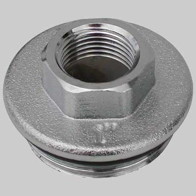 RIDUZIONE TERMINALE PER COLLETTORI CROMATA  1 x 3/8     FAR