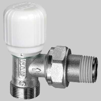 VALVOLA TERMOSTATICA FAR A SQUADRO RAME  MULTISTRATO  1/2 x 2419     FAR