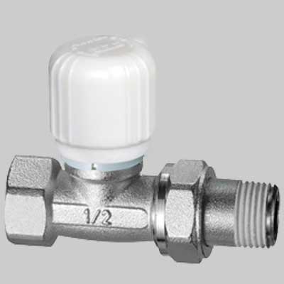 VALVOLA TERMOSTATICA FAR DIRITTA ATTACCO FERRO  3/8  3/8 Ferro     FAR