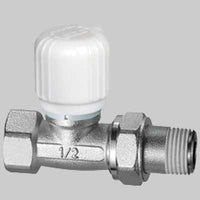 VALVOLA TERMOSTATICA FAR DIRITTA ATTACCO FERRO  1/2  1/2 Ferro     FAR