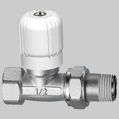 VALVOLA FAR DIRITTA ATTACCO FERRO  3/8 x 3/8     FAR