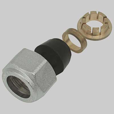 ADATTATORE TUBO RAME CON CALOTTA  14     FAR