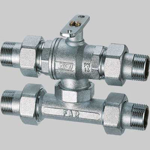 VALVOLA DI ZONA FAR 3 VIE CON TEE DI BYPASS  3/4     FAR