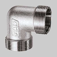 GOMITO DOPPIO MONOCONO CROMATO FAR  24 x 19     FAR