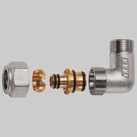 GOMITO MASCHIO CROMATO FAR COMPLETO  3/4 x 26 x 3     FAR