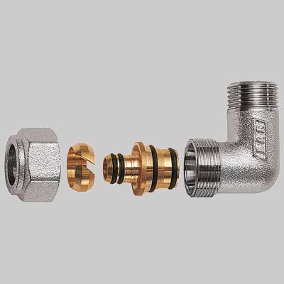 GOMITO MASCHIO CROMATO FAR COMPLETO  1 x 32 x 3     FAR