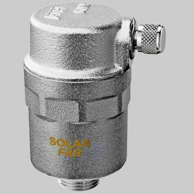 VALVOLA SFOGO ARIA PER IMPIANTI SOLARI FAR  1/2     FAR