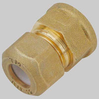 RACCORDO DIRITTO FEMMINA CON OGIVA P.T.E.F.  12 x 3/8  1/2 x 3/8     TIEMME