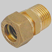 RACCORDO DIRITTO MASCHIO ORING TIEMME  14 x 1/2     TIEMME