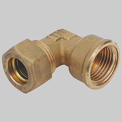 GOMITO FEMMINA ORING TIEMME  16 x 1/2     TIEMME