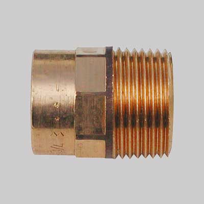 NIPLES BRONZO FILETTATO MASCHIO A SALDARE FEMMINA  16 x 3/4     MADE IN ITALY