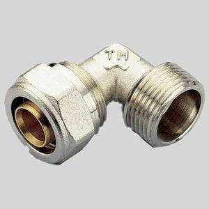 RACCORDO A COMPRESSIONE CURVO MASCHIO TIEMME  26 x 1     TIEMME