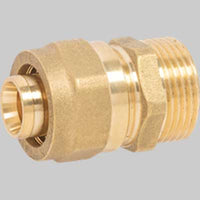 RACCORDO DIRITTO MASCHIO A STRINGERE APE  20 x 1/2     APE RACCORDERIE