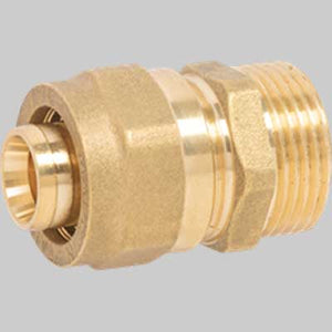 RACCORDO DIRITTO MASCHIO A STRINGERE APE  20 x 1/2     APE RACCORDERIE