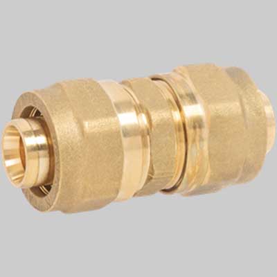 RACCORDO DIRITTO DOPPIO A STRINGERE APE  20 x 20     APE RACCORDERIE