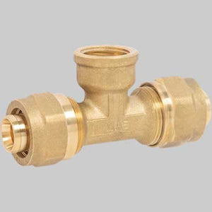 RACCORDO A TEE FEMMINA A STRINGERE APE  32 x 1 x 32     APE RACCORDERIE