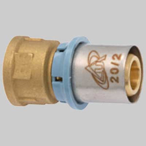 RACCORDO DIRITTO FEMMINA DELT ALL  20 x 1/2     UNIDELTA