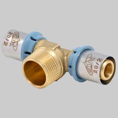 RACCORDOA TEE MASCHIO DELT ALL  20 x 1/2 x 20     UNIDELTA