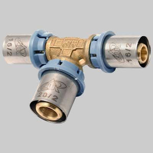 RACCORDO A TEE DERIVAZIONE MAGGIORATA DELT ALL  16 x 20 x 16     UNIDELTA