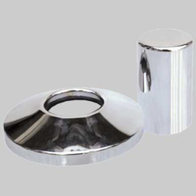 SET CAPPUCCIO E ROSONE PER RUBINETTO INCASSO APE PRESS       APE RACCORDERIE