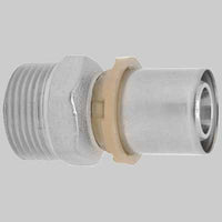 RACCORDO DIRITTO MASCHIO A PRESSARE  16 x 1/2     ICMA