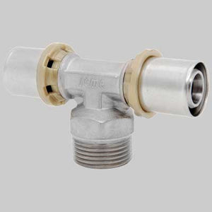 RACCORDO A TEE MASCHIO A PRESSARE  26 x 3/4 x 26     ICMA