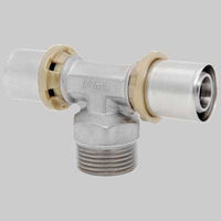 RACCORDO A TEE MASCHIO A PRESSARE  26 x 1 x 26     ICMA
