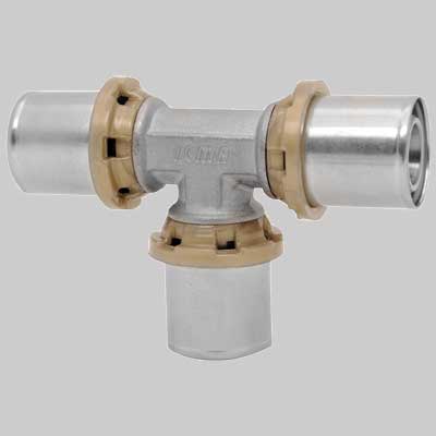 RACCORDO A TEE RIDOTTO  16 x 20 x 16 Derivazione     ICMA