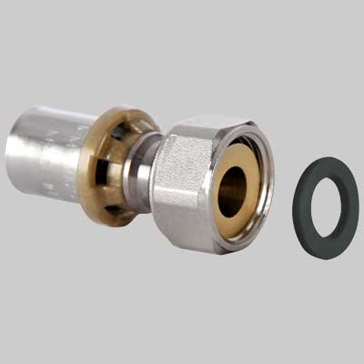 RACCORDO DIRITTO CON DADO GIREVOLE  16 x 3/4     ICMA