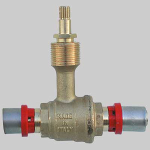 VALVOLA A SFERA DA INCASSO A PRESSARE TIEMME  20 x 20     TIEMME