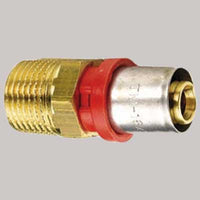 RACCORDO DIRITTO MASCHIO A PRESSARE TIEMME  26 x 1     TIEMME