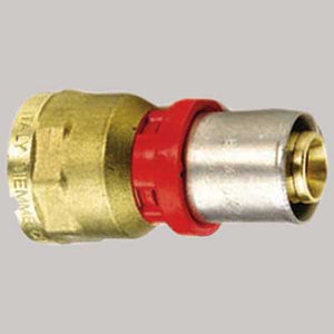 RACCORDO DIRITTO FEMMINA A PRESSARE TIEMME  20 x 3/4     TIEMME