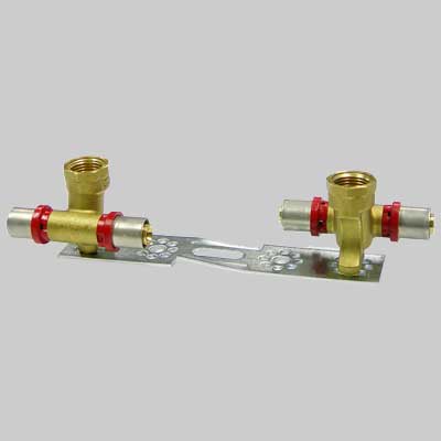 STAFFE E RACCORDI PER COLLEGAMENTI IN SERIE A PRESSARE TIEMME  16 x 1/2     TIEMME