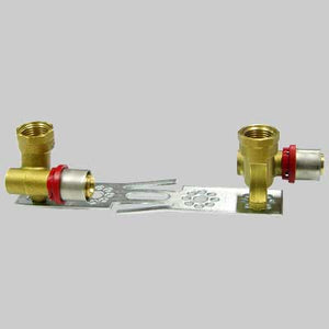 STAFFA E RACCORDI PER COLLEGAMENTI TERMINALI A PRESSARE TIEMME  16 x 1/2     TIEMME