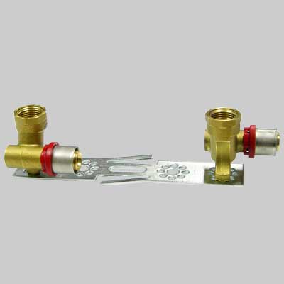 STAFFA E RACCORDI PER COLLEGAMENTI TERMINALI A PRESSARE TIEMME  20 x 1/2     TIEMME