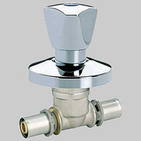 VALVOLA INCASSO COMPLETA DI VOLANTINO E ROSONE  16 x 16     F.I.V.