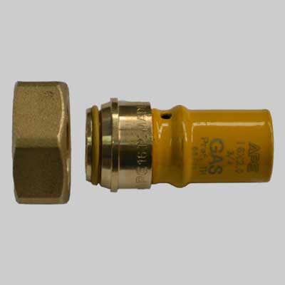 RACCORDO CON GIRELLO E ORING PER COLLETTORI  20 x 3/4     APE RACCORDERIE